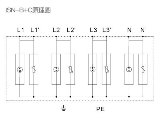 ISN-B+C 安装示意图
